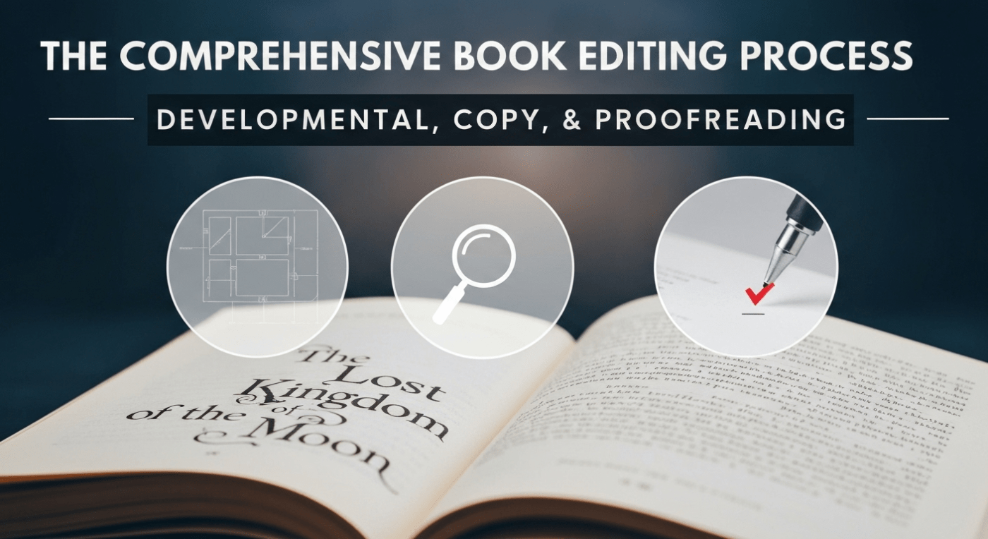 The Comprehensive Book Editing Process: What a Developmental Editor, Copy Editor, and Proofreader Actually Do