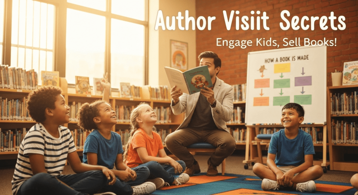 The Author’s Outreach: How I Plan a School Visit That Actually Engages Kids (and Sells Books)