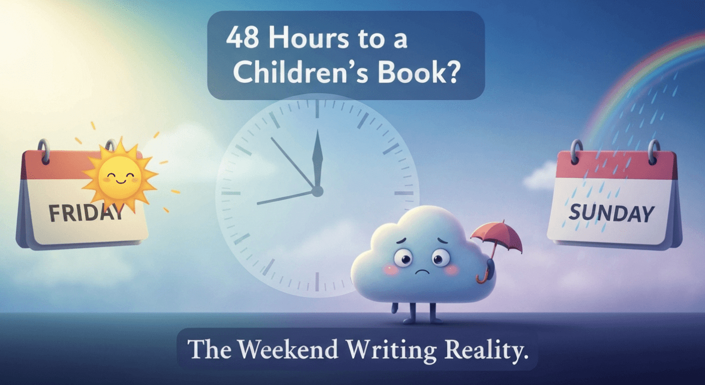 I Tried Writing a Children’s Book in One Weekend. Here’s What Actually Happened.