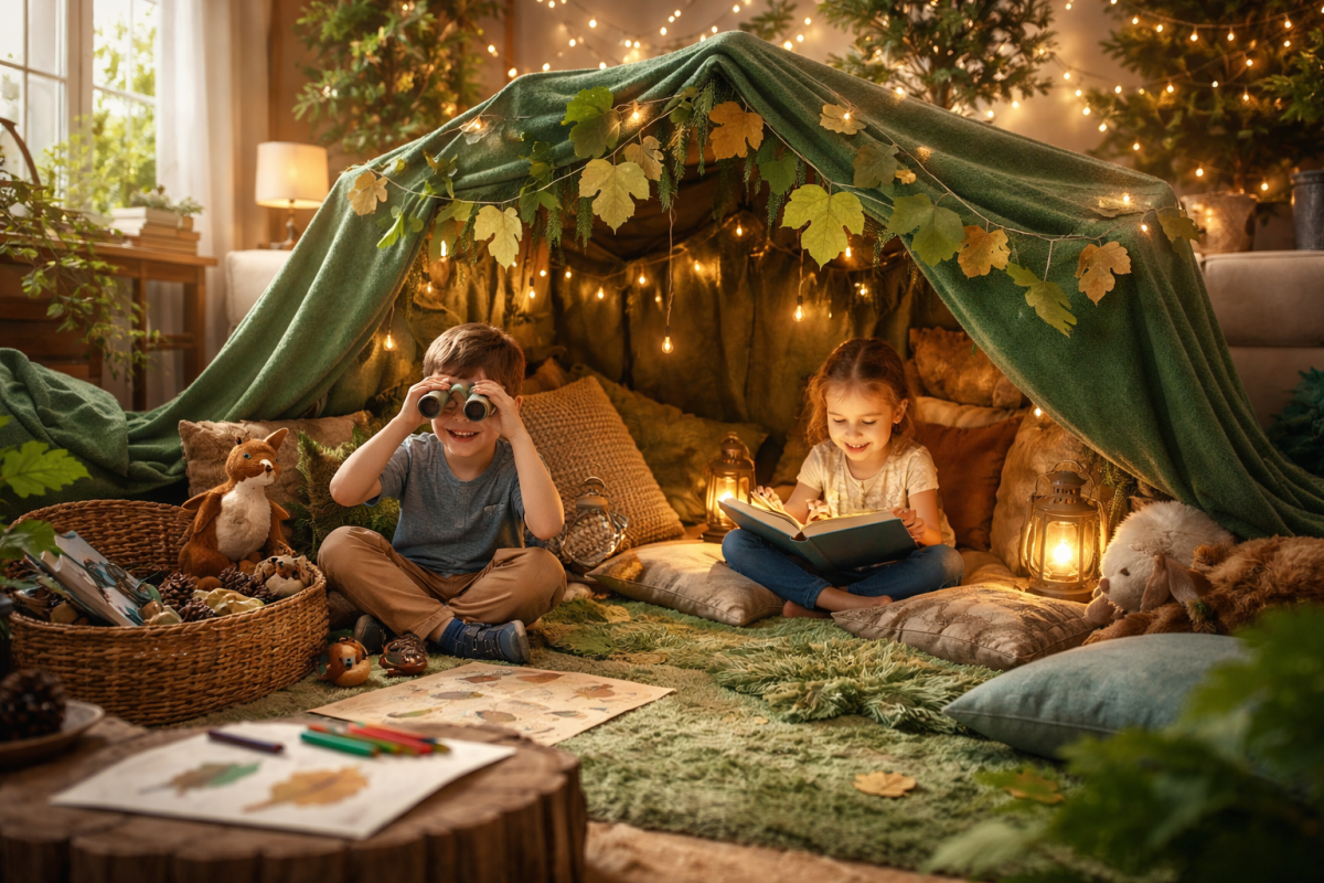 When the Living Room Becomes a Forest: Screen-Free Magic for Kids in 2026