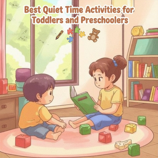 Best Quiet Time Activities for Toddlers and Preschoolers