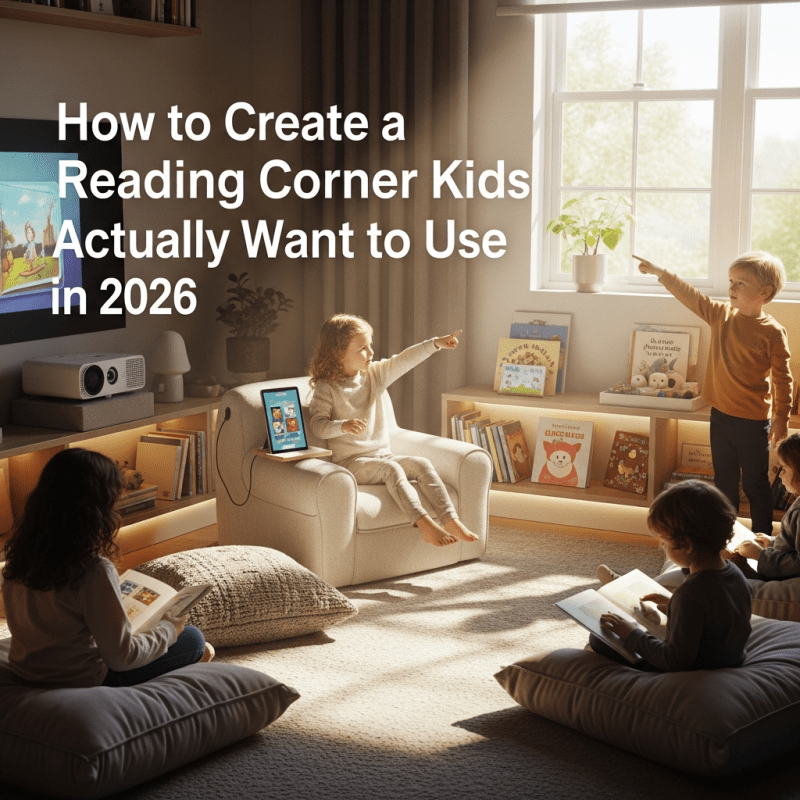 How to Create a Reading Corner Kids Actually Want to Use in 2026