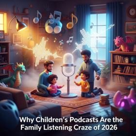 Why Children’s Podcasts Are the Family Listening Craze of 2026