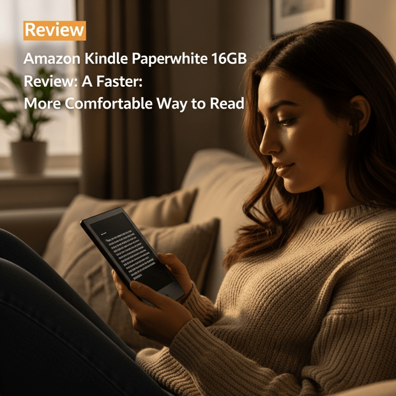 Amazon Kindle Paperwhite 16GB Review: A Faster, More Comfortable Way to Read