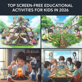 Top Screen-Free Educational Activities for Kids in 2026