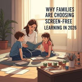 Why Families Are Choosing Screen-Free Learning in 2026