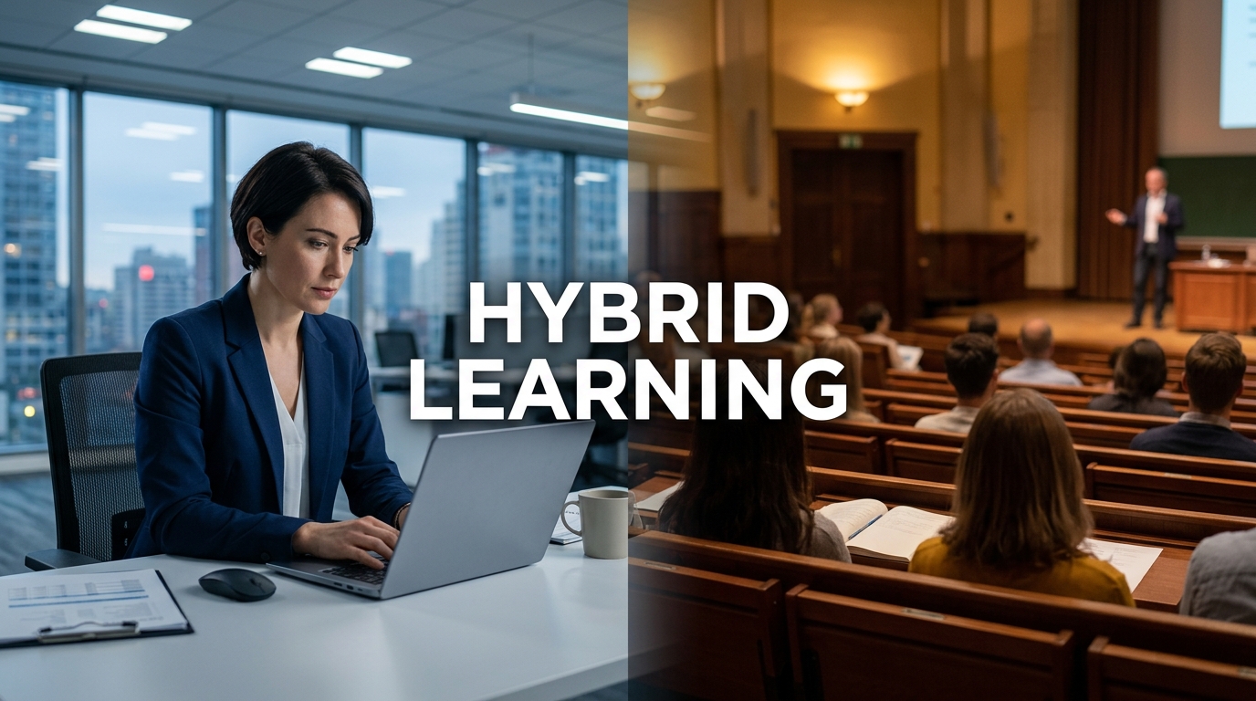 Lifelong learning and hybrid models: education that actually fits real adult lives