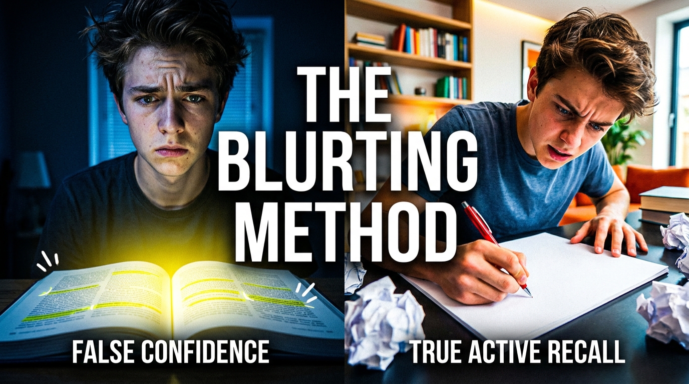 How to Use the Blurting Method to Study Better and Retain More