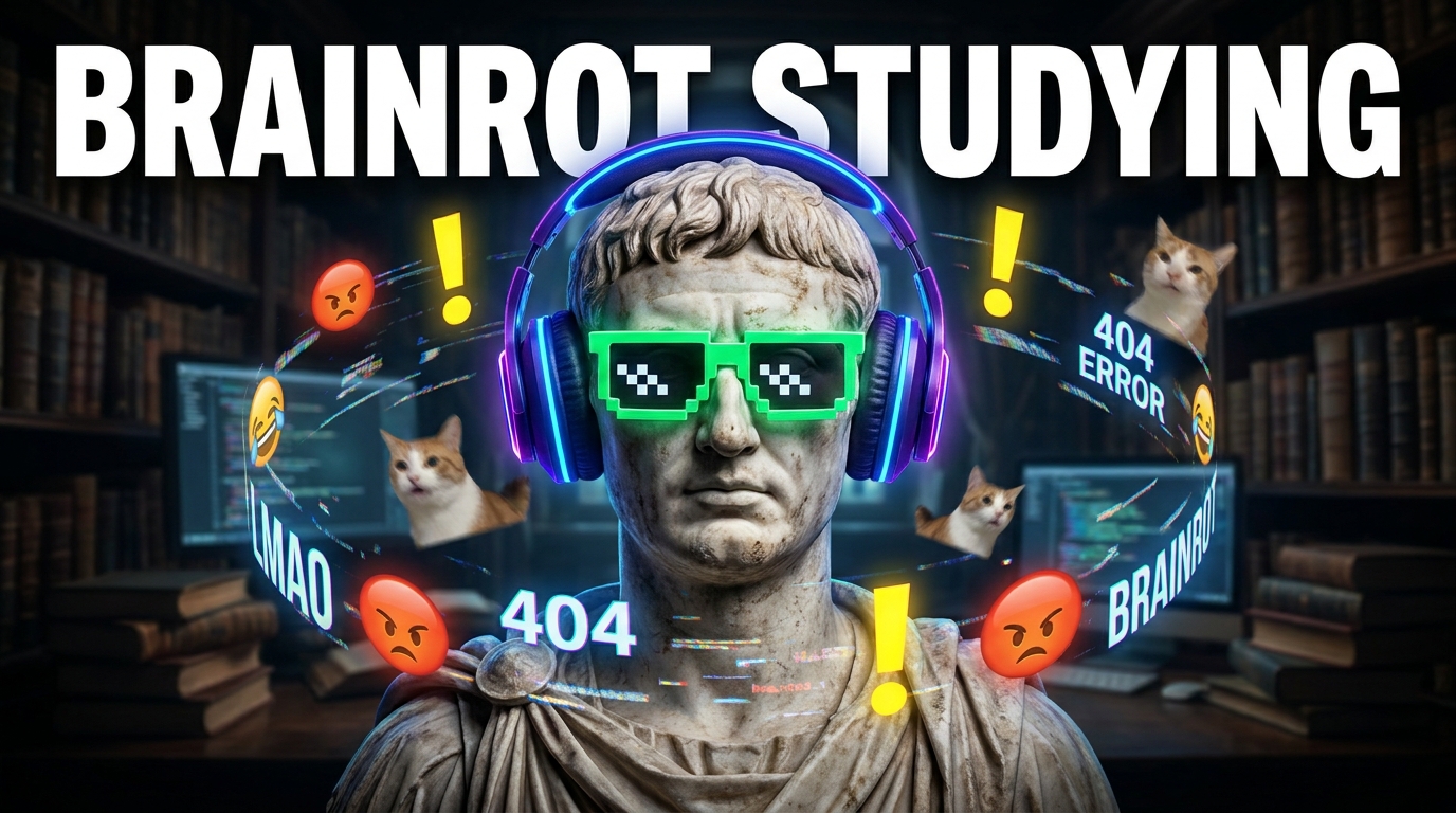 Brainrot Studying: Why Meme-Based Revision Actually Sticks (And When It Backfires)